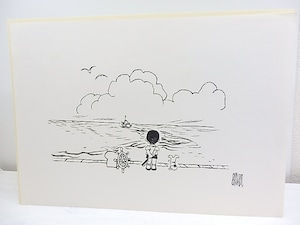 永島慎二直筆画　/　永島慎二　　[30479]