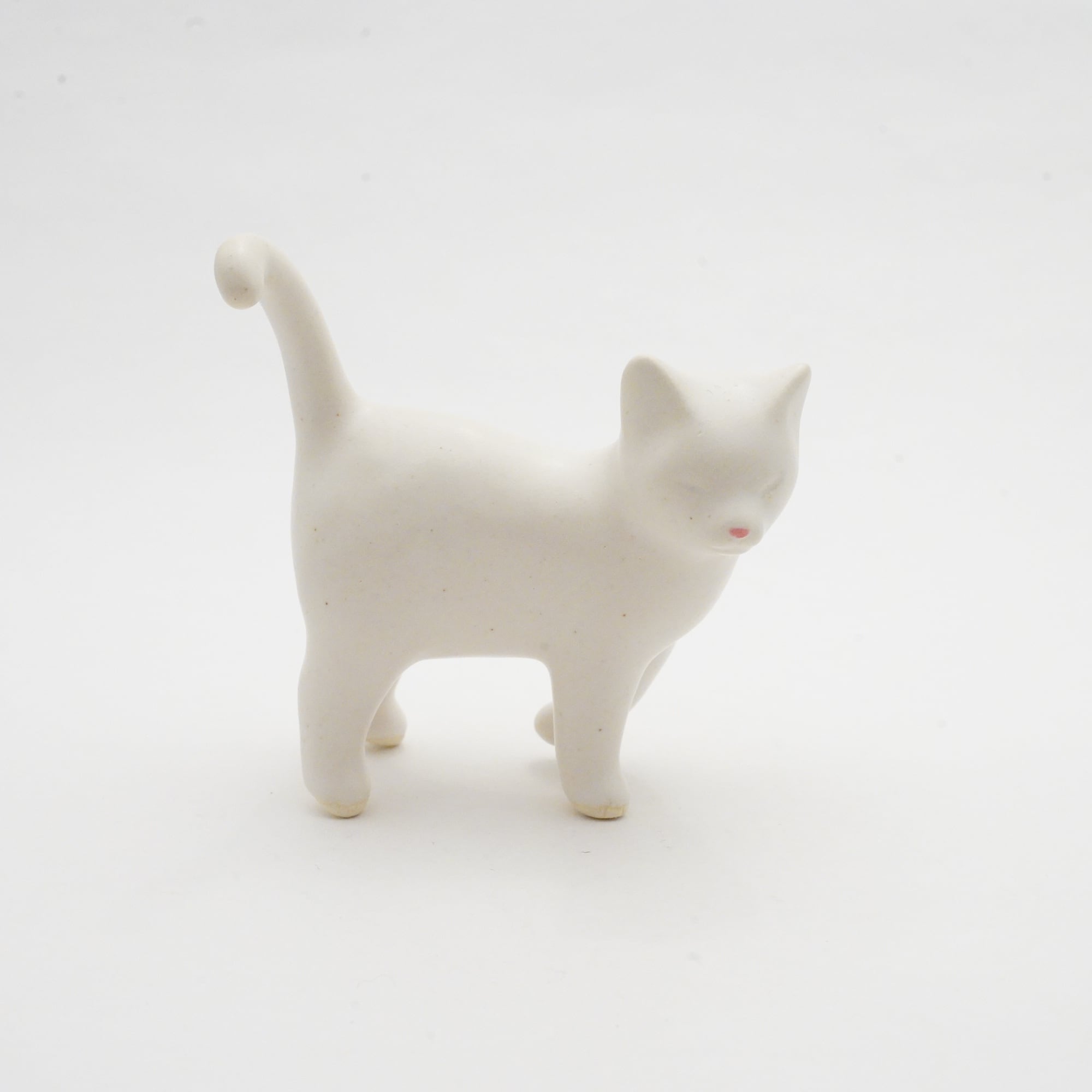 【カイトアヤキ】立ち猫 白猫