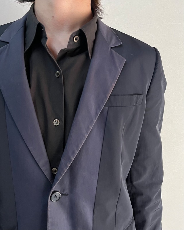 【GIVENCHY】cotton switching tailored jacket