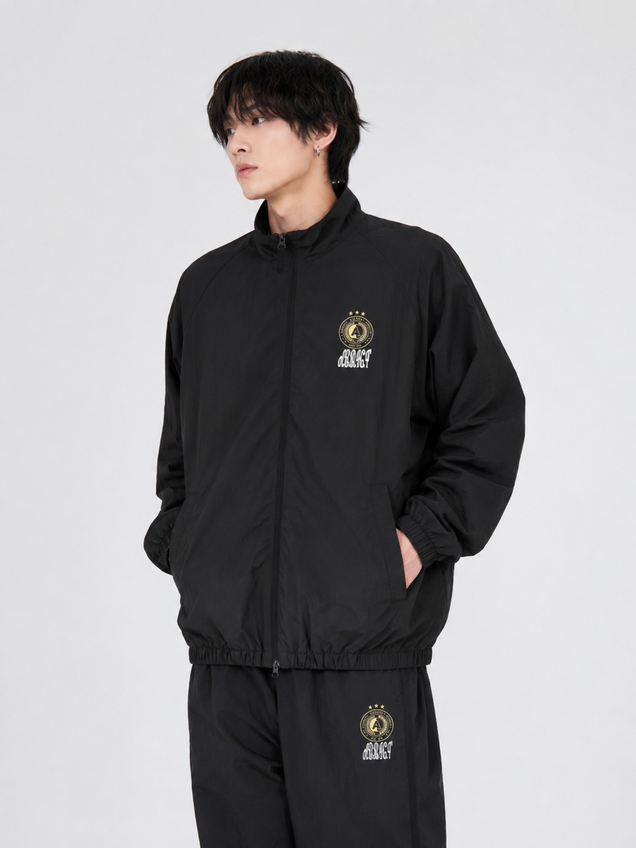 A.D.D.I.C.T FC Track Jacket Black