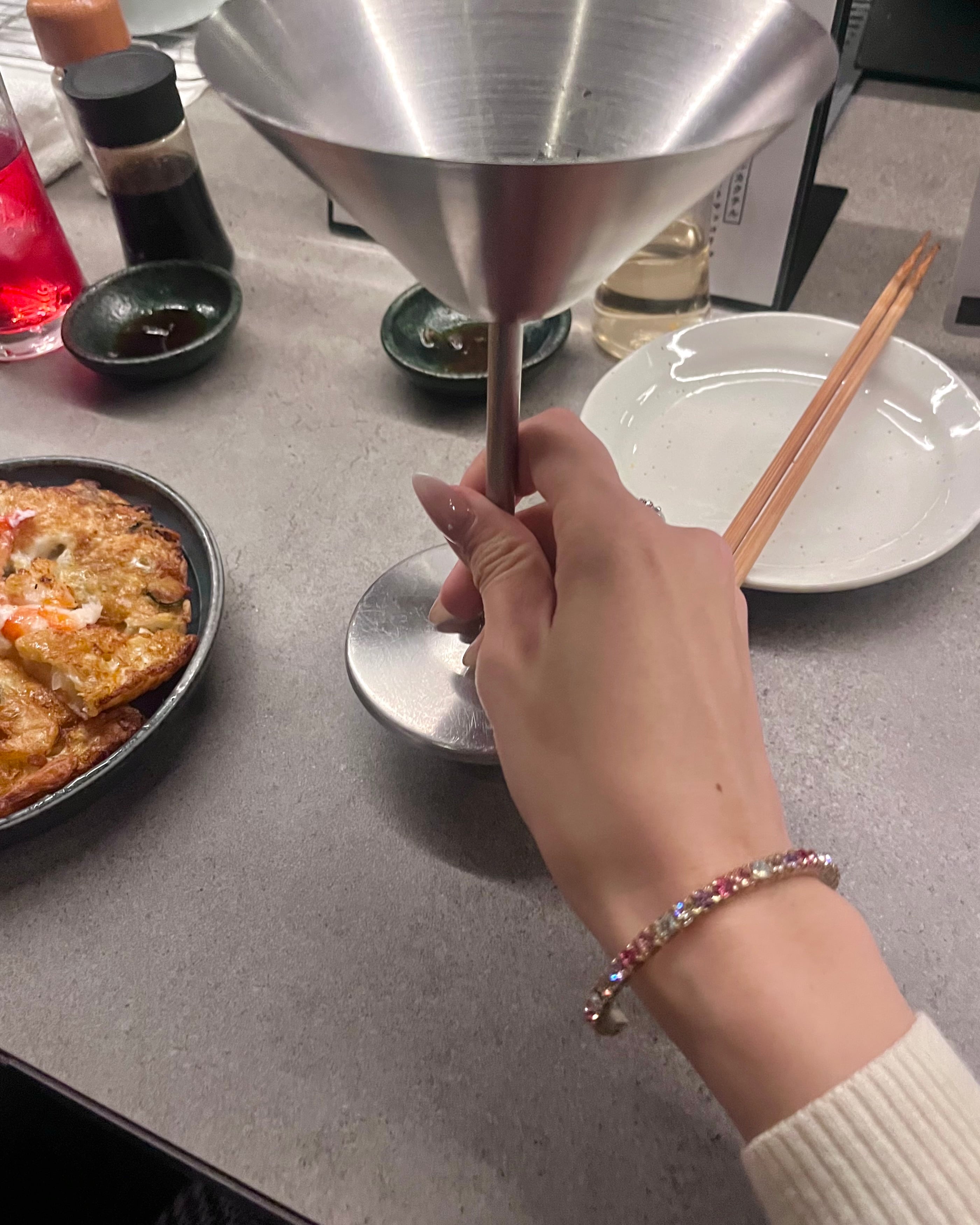 Crystal bangle