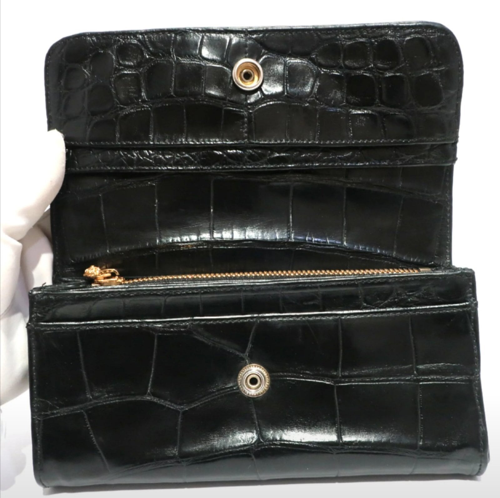 CHROME HEARTS クロムハーツ 長財布 ジュディ アリゲーター CHROME HEARTS クロムハーツ 長財布 ジュディ アリゲーター