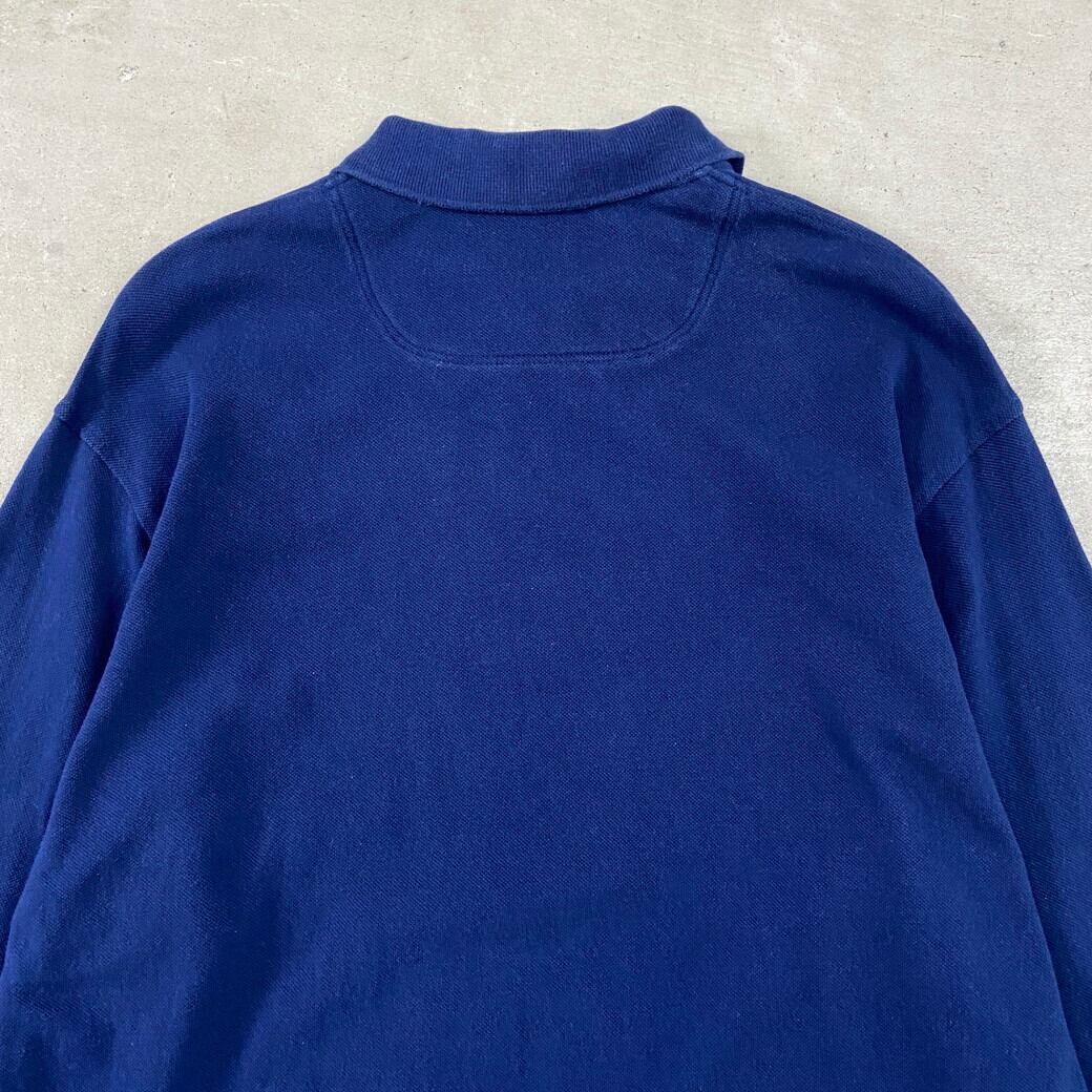 英国製 BURBERRY LONDON バーバリー 長袖ポロシャツ メンズXL 古着