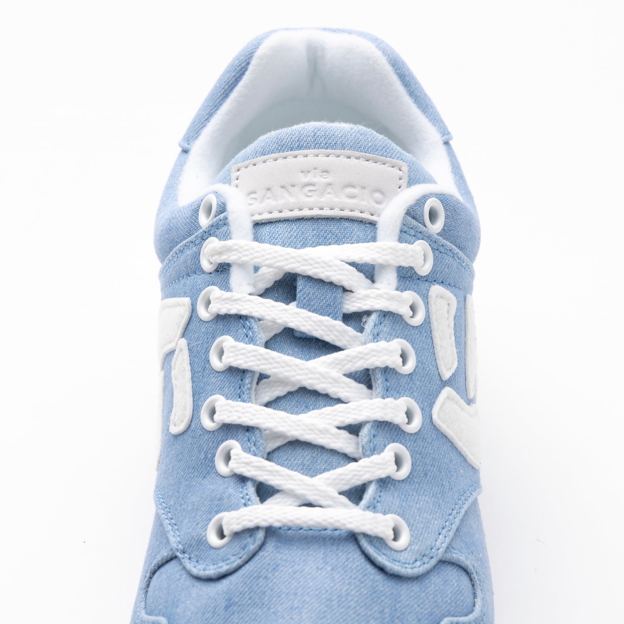 via SANGACIO にゅ～ずDENIM『SKY BLUE』24.5cm-