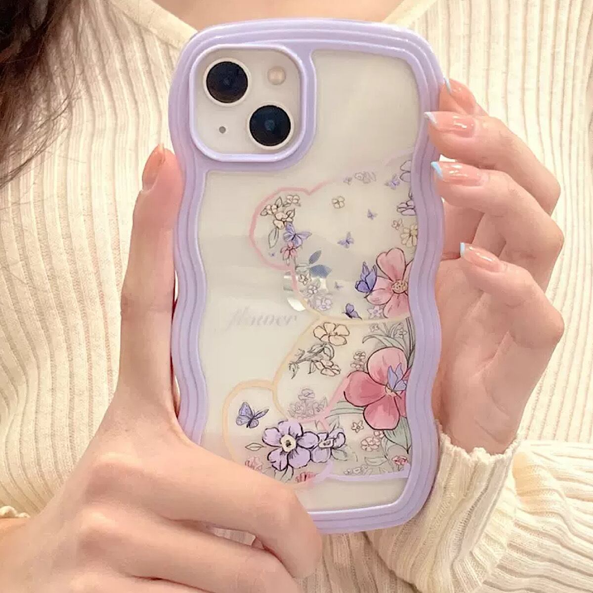 可愛い ウェーブデザイン ♪ フラワーベア iPhoneケース iPhone カバー スマホ ケース プチプラ パステル スマホカバー 学生 お揃い プレゼント クリア 透明 クマ お花柄 | lamitte deco トレンド 韓国ファッション ショップ BASE店 可愛い ウェーブデザイン ♪ フラワーベア iPhoneケース iPhone カバー スマホ ケース プチプラ パステル スマホカバー 学生 お揃い プレゼント クリア 透明 クマ お花柄 | lamitte deco トレンド 韓国ファッション ショップ BASE店