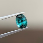 インディコライトトルマリン 7.8x5.8mm, 1.26ct, ナミビア産