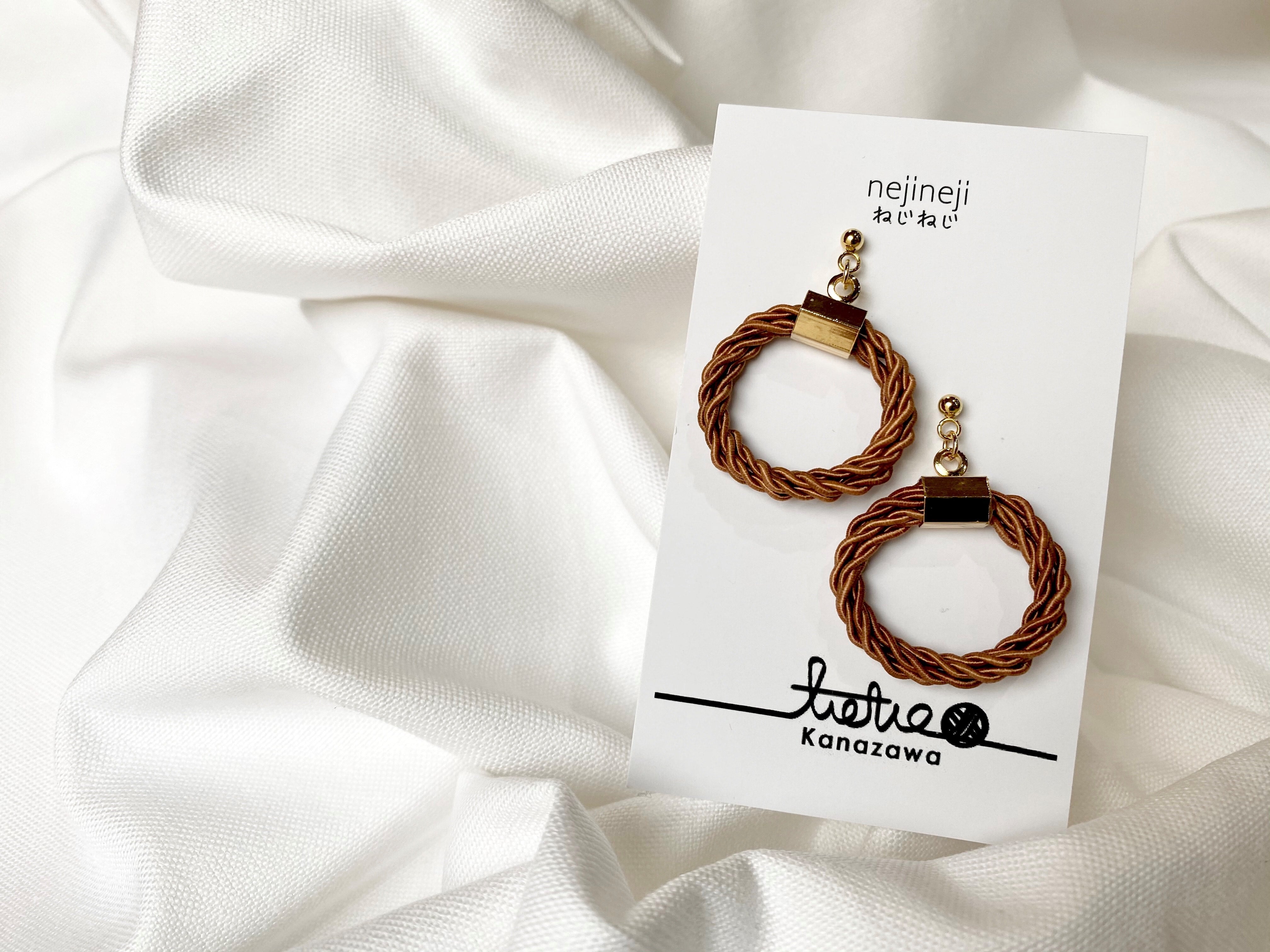 水引のアクセサリー＜ねじねじ＞／tietie kanazawa | TURNSのおすすめ