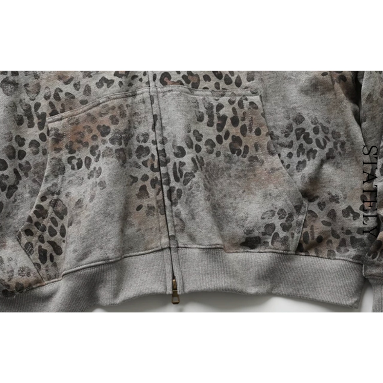 Vintage Leopard ジップパーカー_T53・画像11