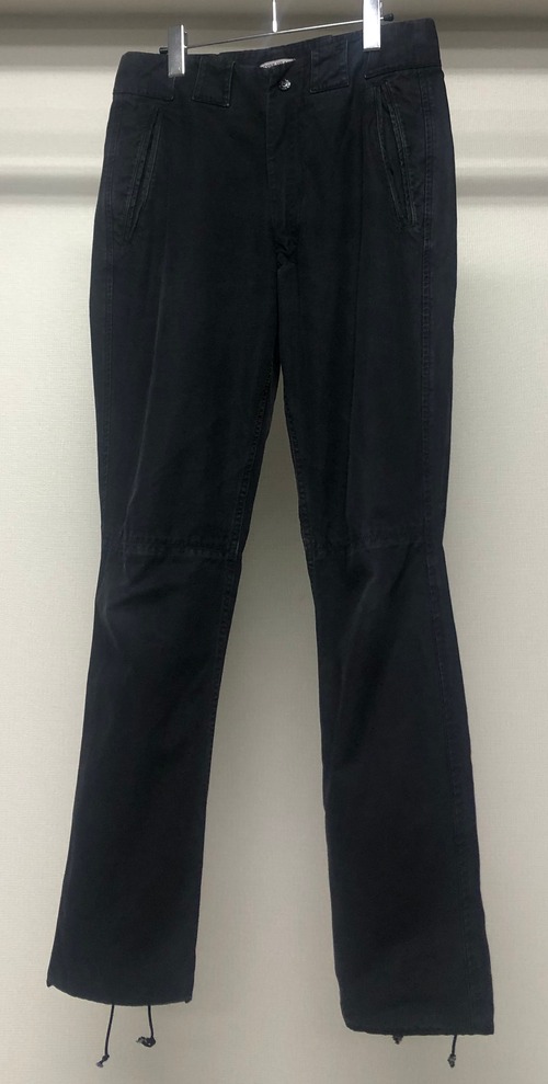 AW2005 STONE ISLAND BACK LACED UP TROUSERS