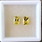 【2ピースペア】カナリートルマリン