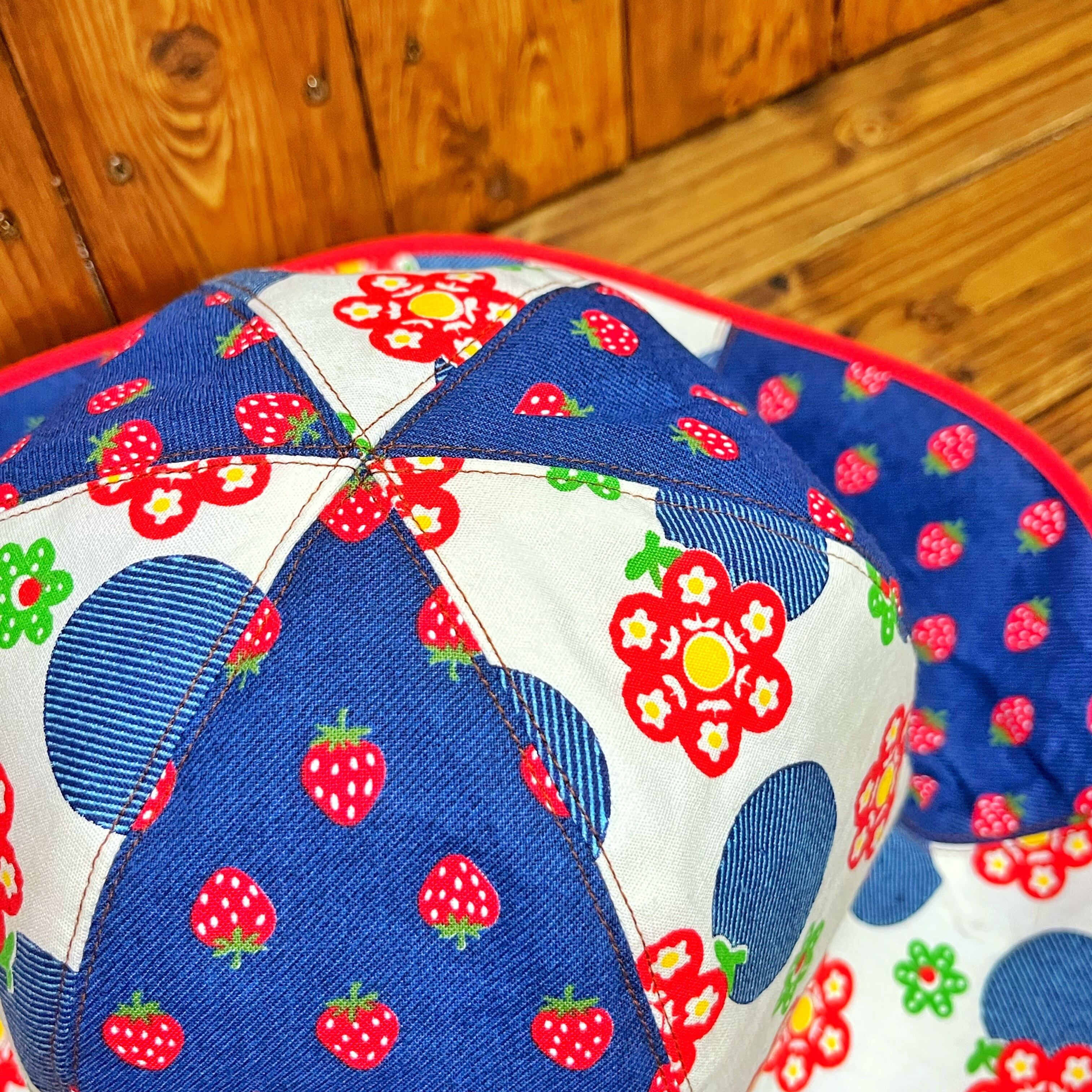 チューリップハットハンドメイドはいから横丁ハニーチューン生地