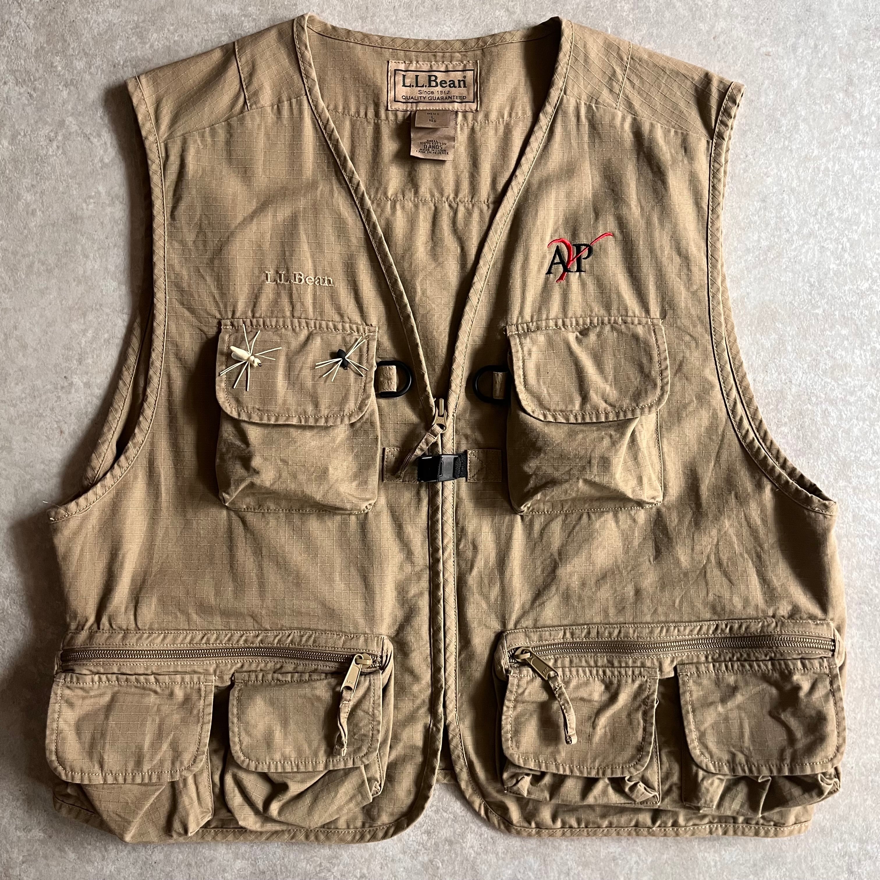 L.L.Bean Fishing Vest L H728