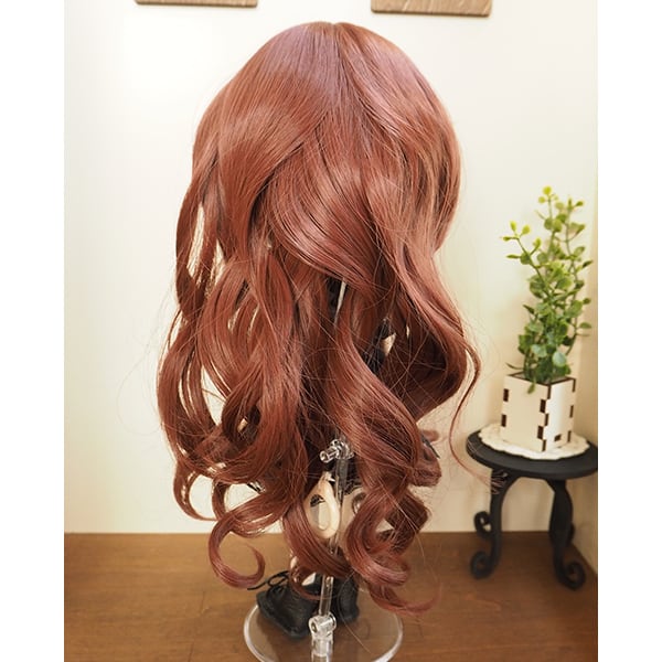 なな様ブラウン ネオブライス ウィッグ ゆるふわマーメイド カシスブラウン 10インチ