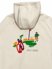 BOND BOY TECK ZIP HOODIE O.WHITE【PRE ORDER】