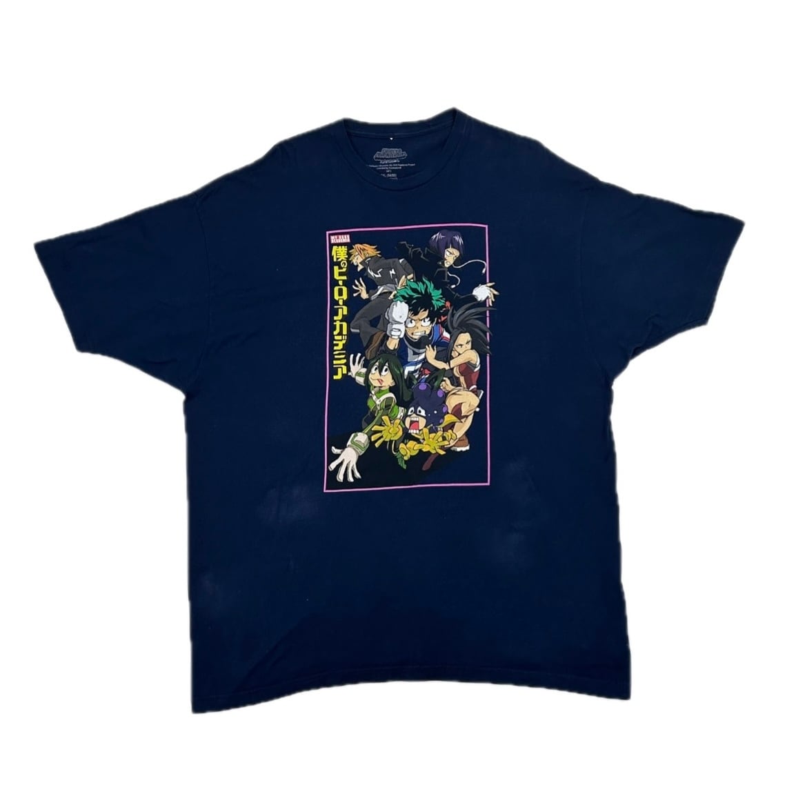 9309 僕のヒーローアカデミア ヒロアカ Tシャツ ジャンプ アニメ XL