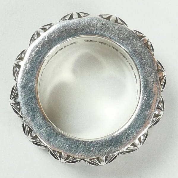 Size【13号】 CHROME HEARTS クロム・ハーツ PETE PUNK DBL RING BLUE