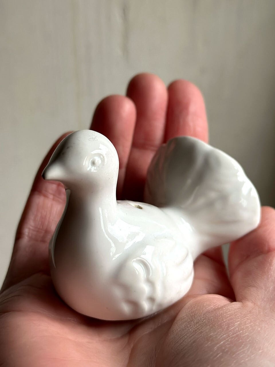 スワンのスパイスボトル 調味料入れ 陶器 白鳥 | Brocante de La