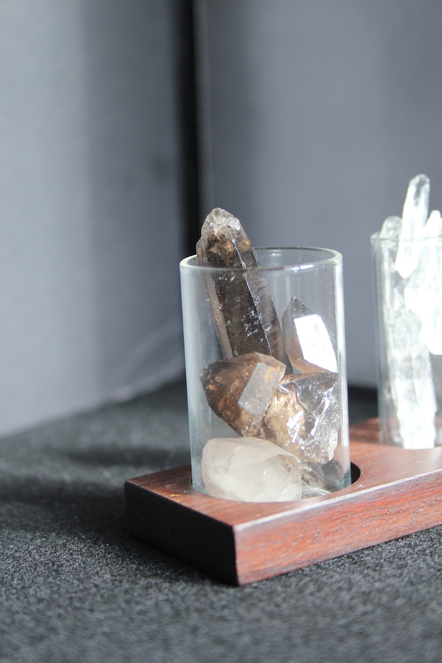 【918】宮崎クリスタル&スモーキー 試験管セット