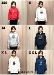 男女兼用 フーディープルオーバーLEONoriginal ブラック S〜3XL