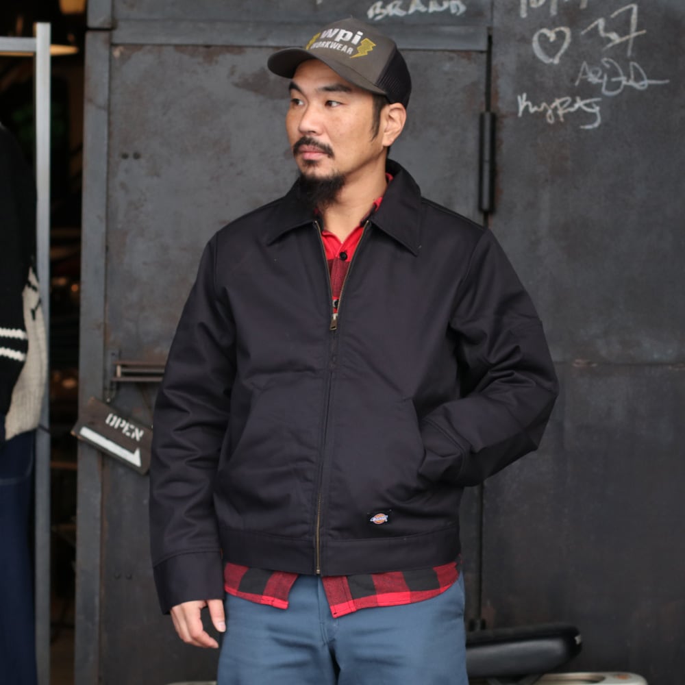 Dickies ディッキーズ TJ15 ブラック アイゼンハワー ジャケット ...