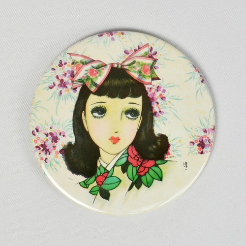 中原淳一 缶ミラー  花のリボン