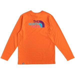 TNF  long sleeve / orange