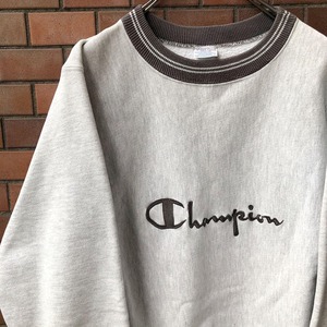 90’s　champion リバーズウィーブ　スウェット　MEDIUM　グレー