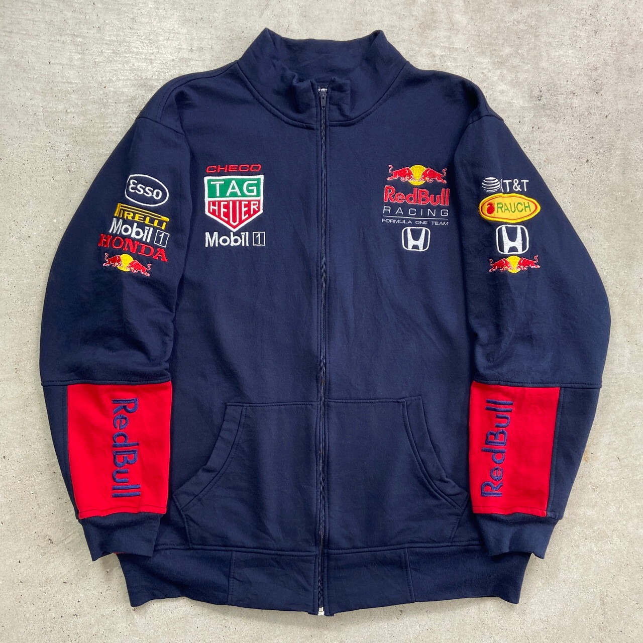 00年代 RedBull RACING レッドブル 企業ロゴ刺繍 レーシング 