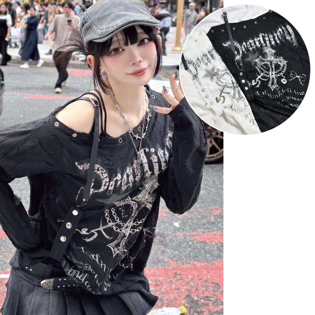 ボルカンTシャツボルカンズボン2枚 チェーン付き ラインジャージパンツ(BLACK・WHITE