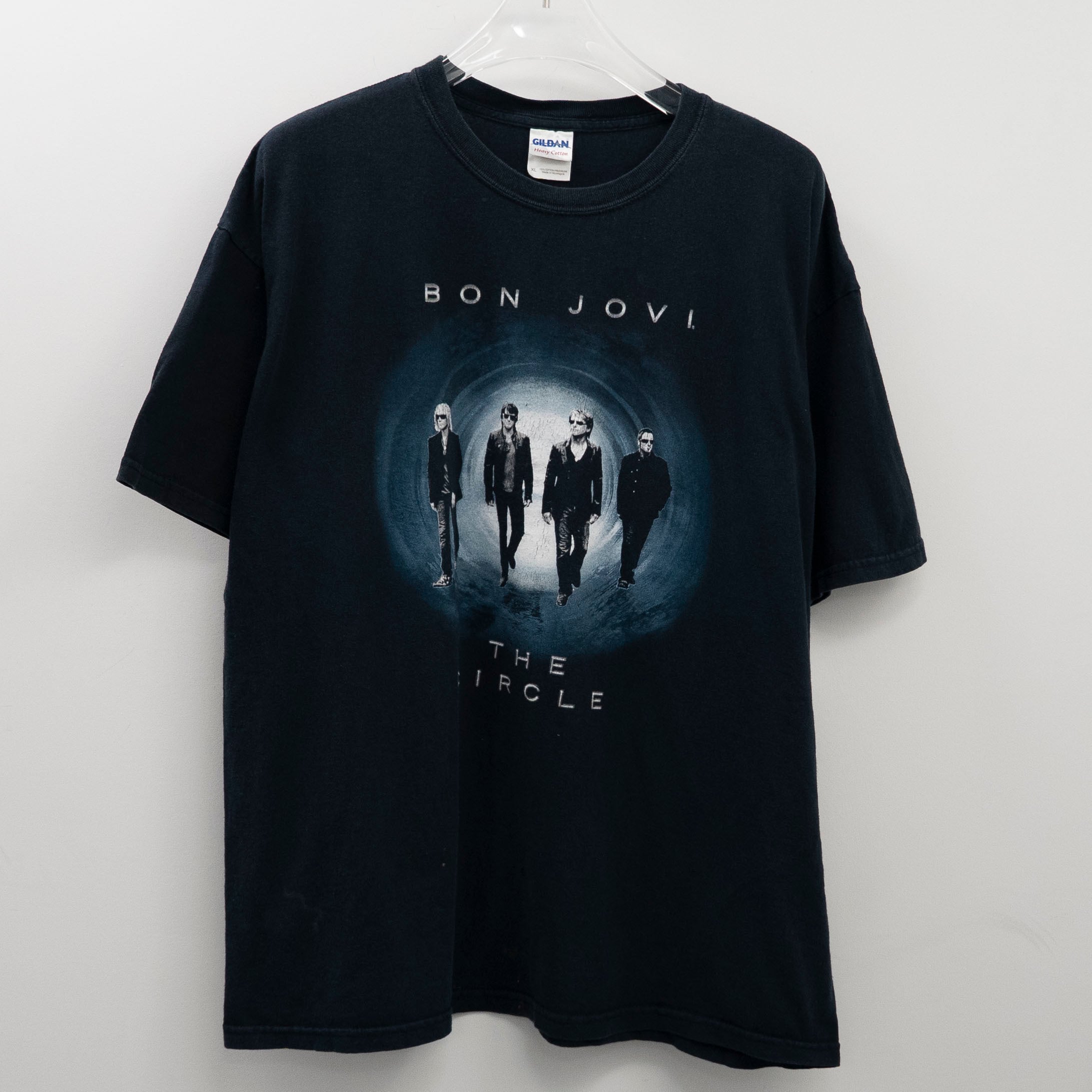 Bon Jovi " The Circle Tour 2010 " Gildan XL 【A6-173】