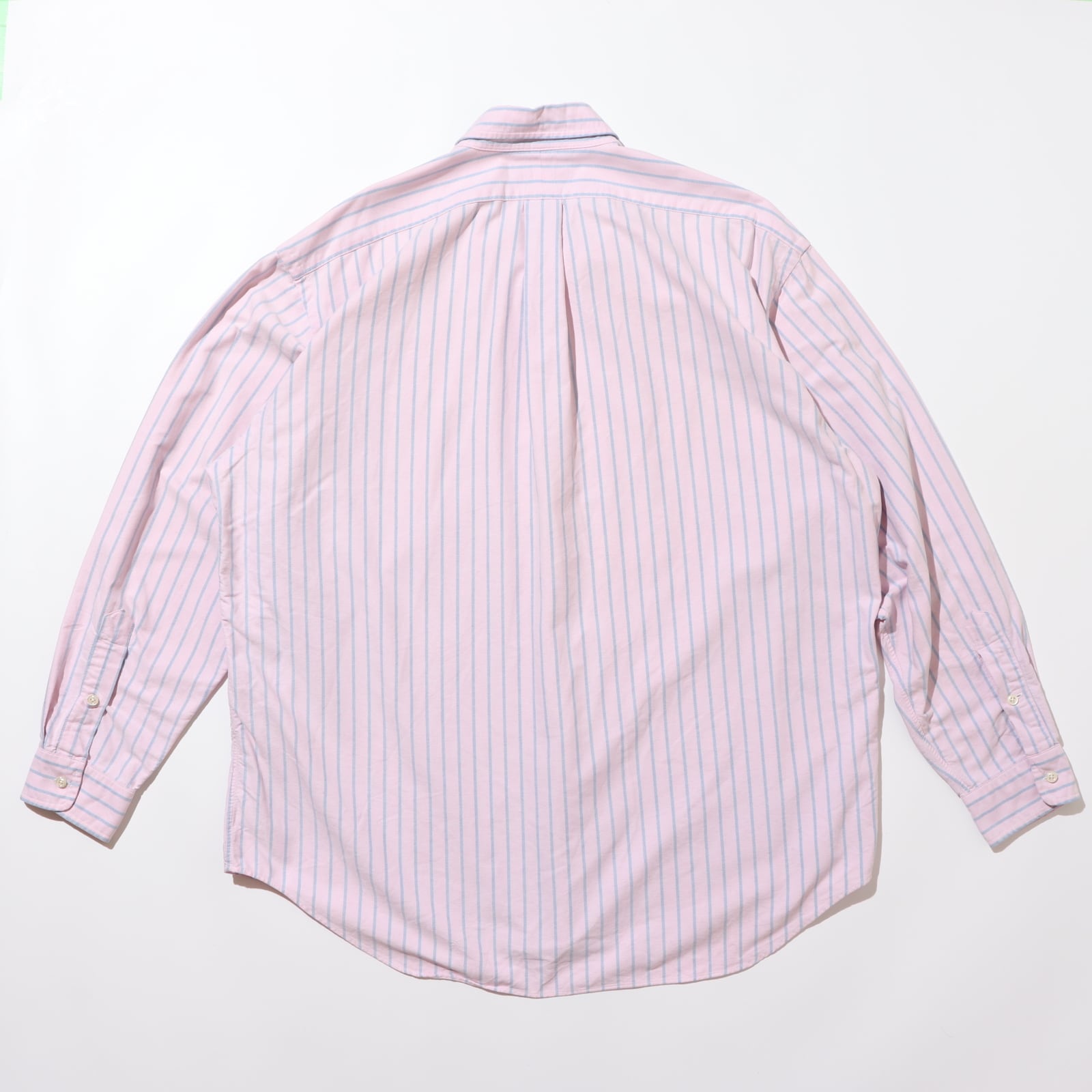 ビッグシャツ L オックスフォード ラルフローレン ピンク ビッグポロ