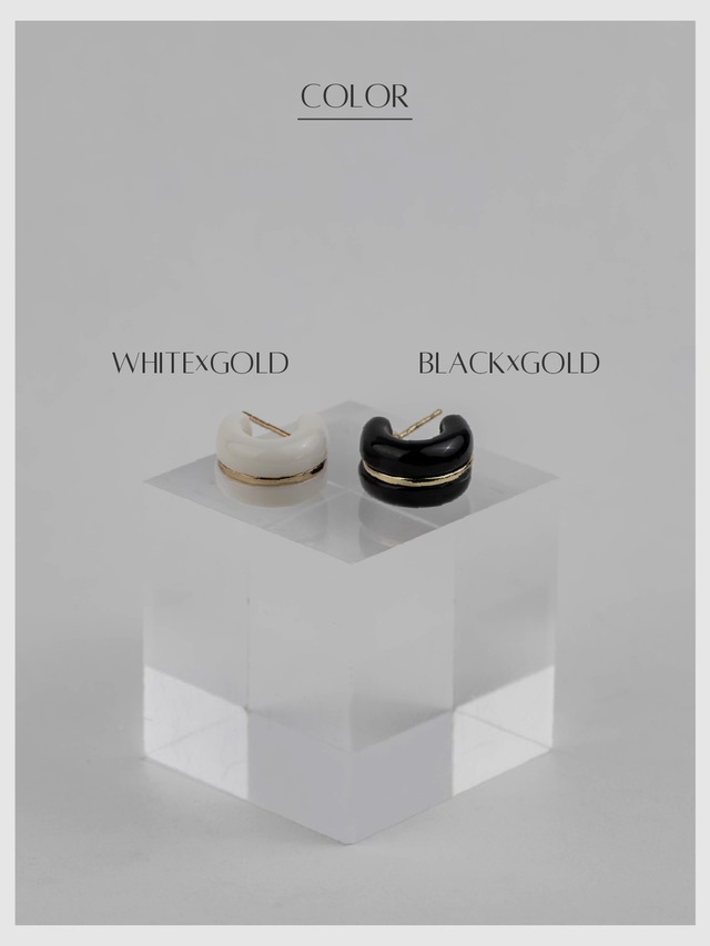 Pierce -Black/White-
