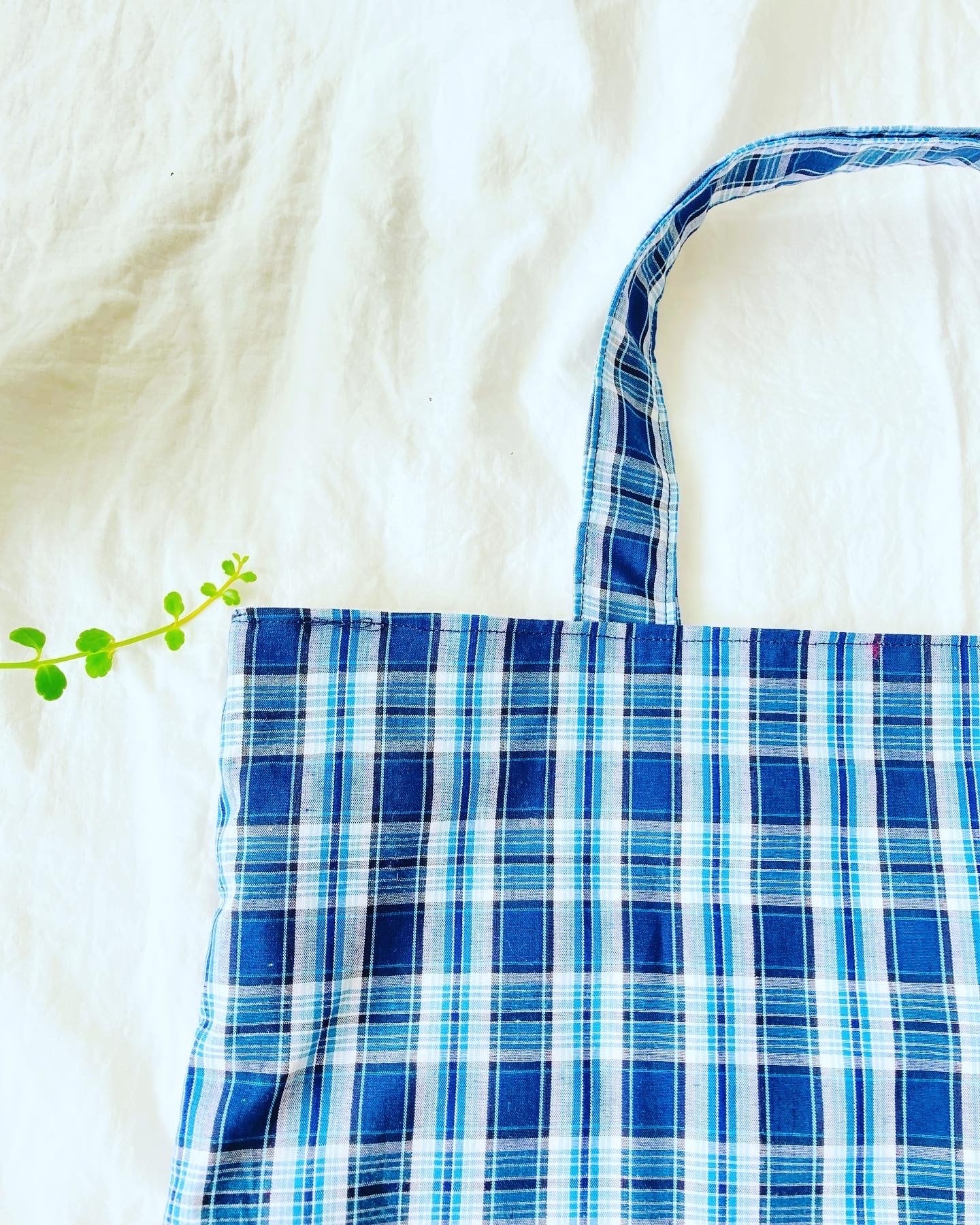 LIBERTY リバティカーズ&チェック レッスンバッグトートバッグA4対応