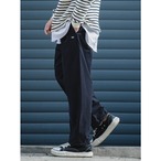 Wide Leg Easy Pants with Drawcord ◇3color H0281