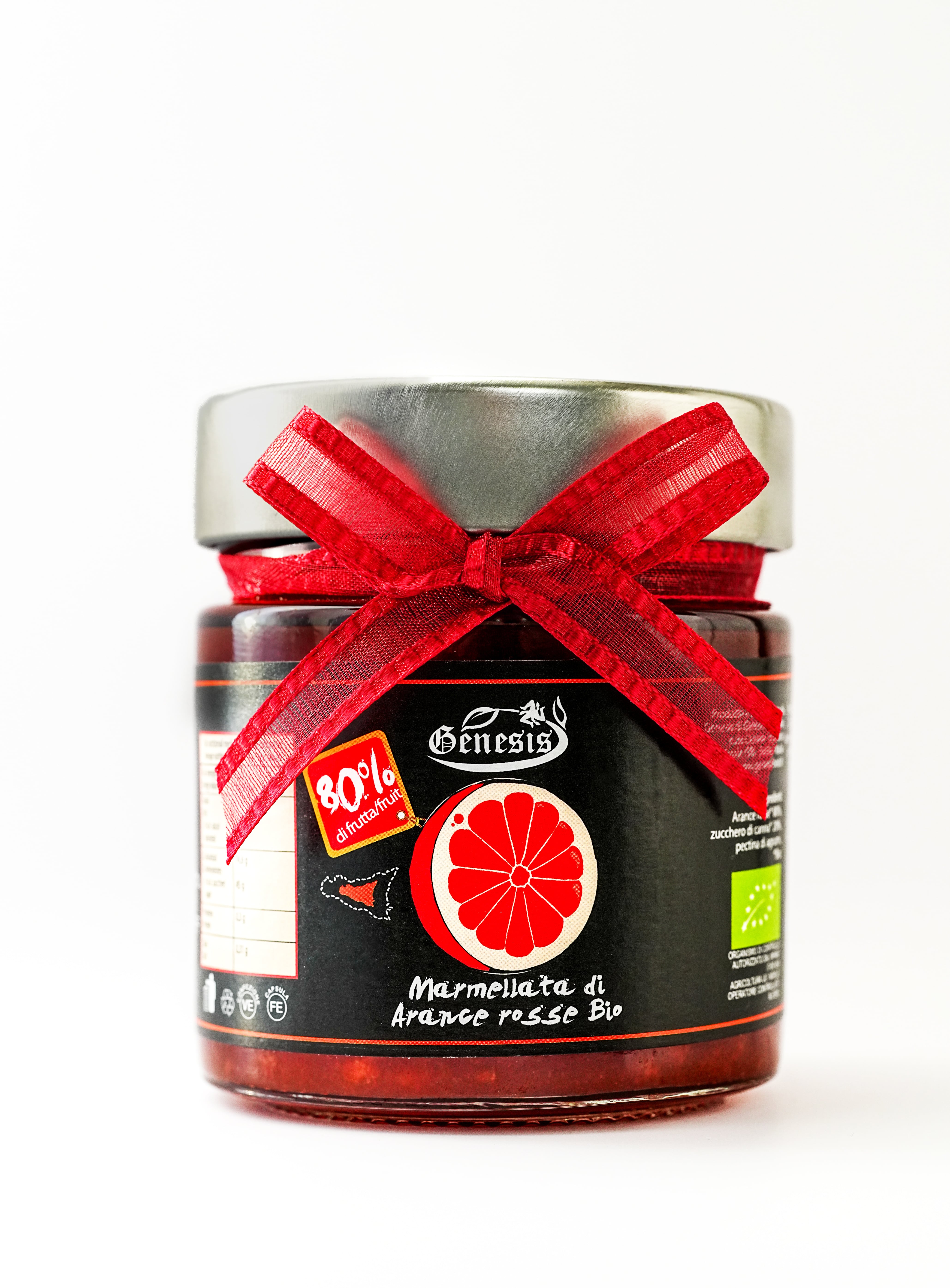 Marmellata di arancia rosse Bio ブラッドオレンジジャム(古代モロ種