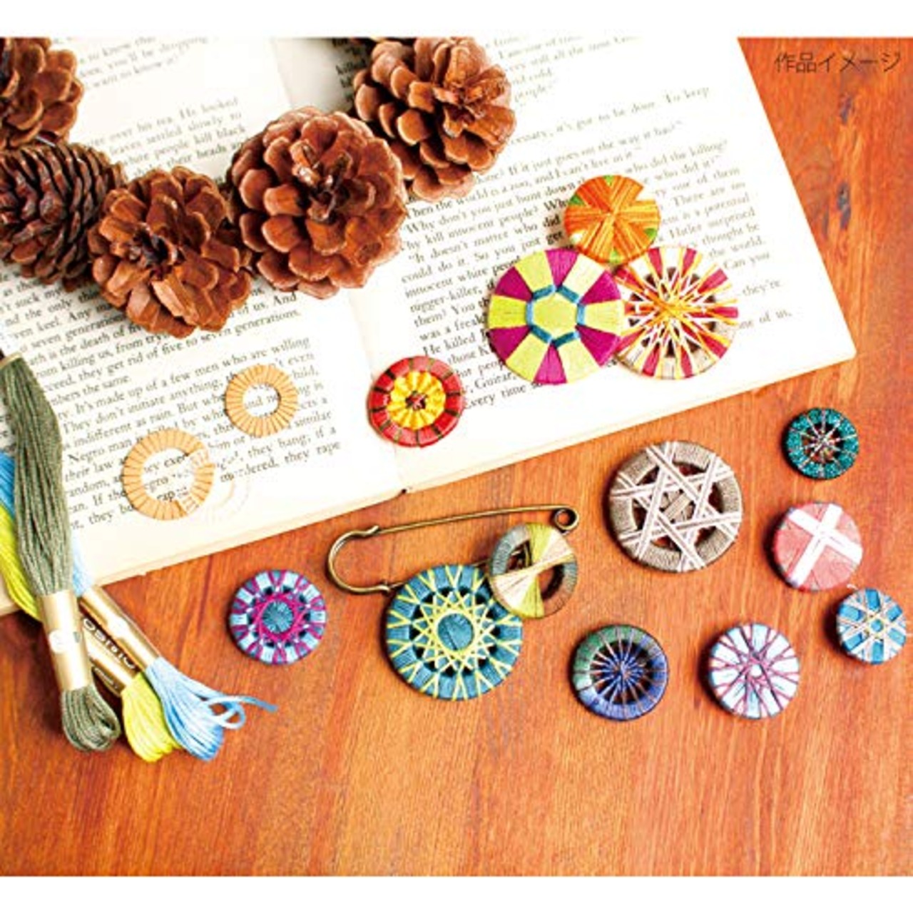 日本紐釦貿易(Nippon Chuko) 糸ボタンベース プラスチック製 25mm 透明 3個 SGM-SB25 手芸用品 ボタン・フック 糸ボタンベース