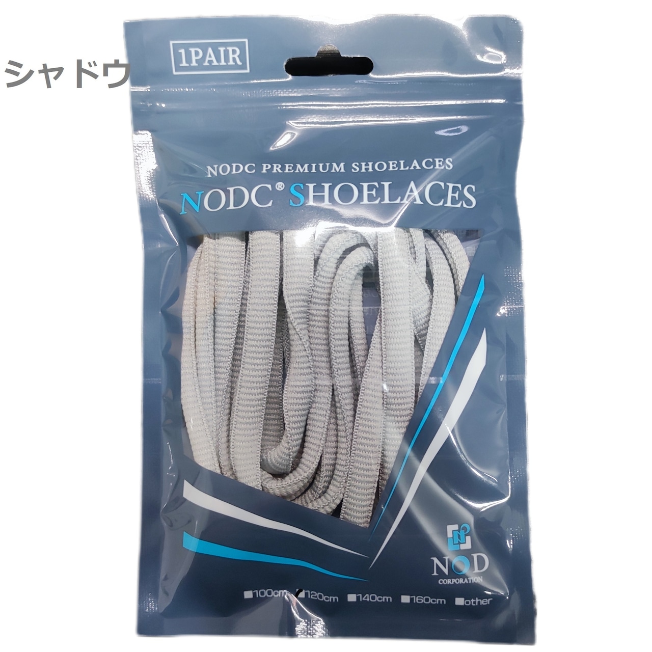 NODC® D SHOELACES 120cm (Wide Oval)