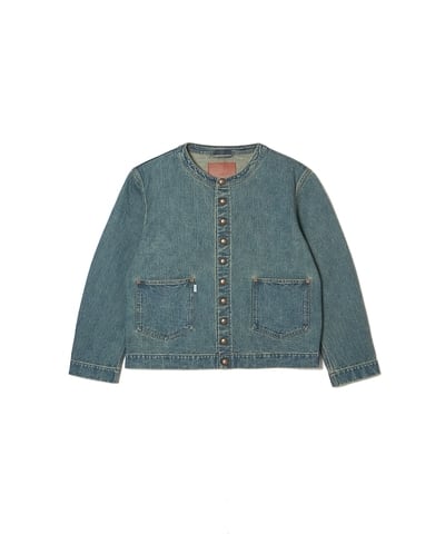 26SS】SUGARHILL FADED BUTTON DENIM JACKET(FADED INDIGO) 26440406