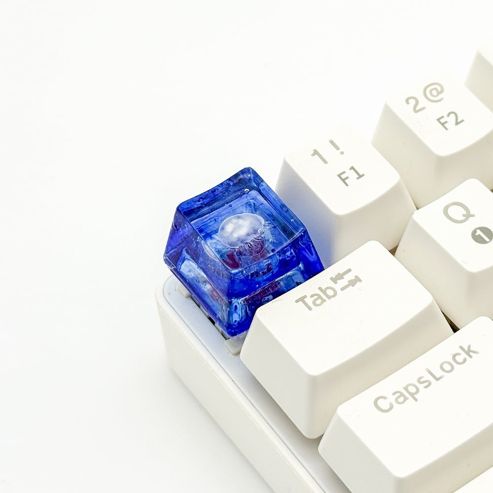 キーキャップ/Keycap】青幻クラゲ/Blue Phantom Jellyfish | トトリエ