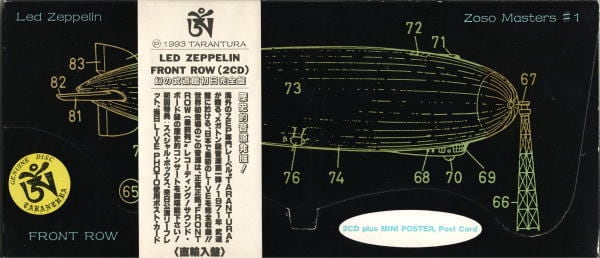 LED ZEPPELIN / FRONT ROW | CD shop　Bluebird Records powered by BASE