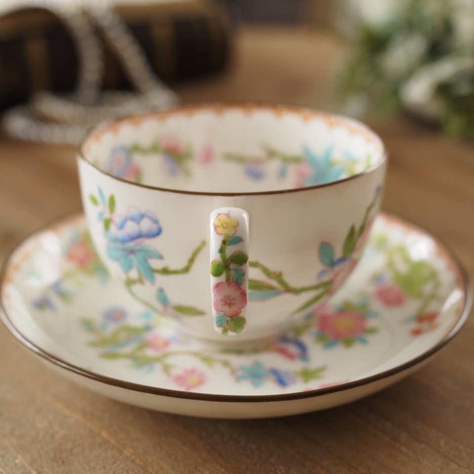 イギリスミントン社ガーランドプレート【C】 イギリスミントン社ガーランドプレート【C】 イギリスミントン社