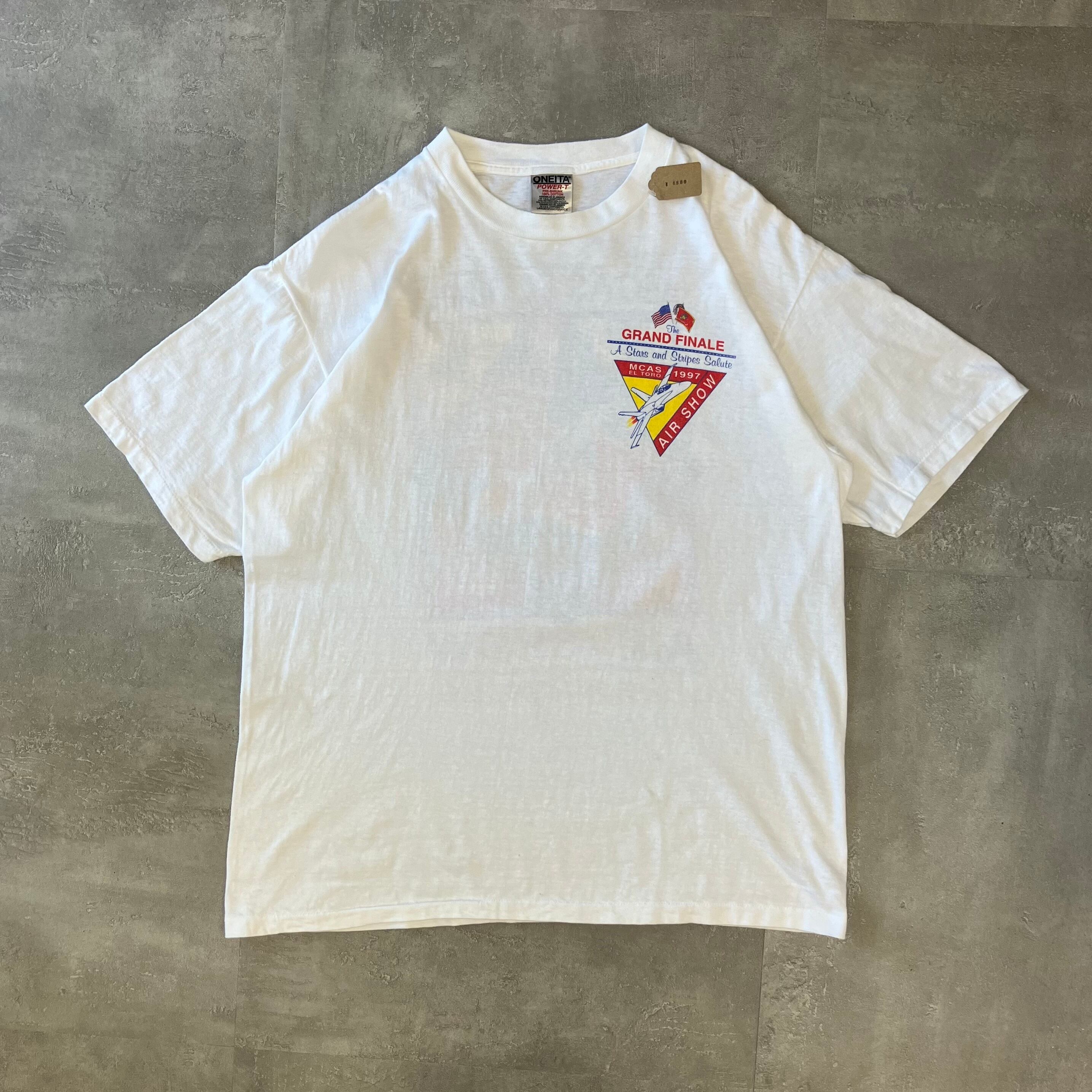 ONEITA オニータ 90s 両面プリントTシャツ シングルステッチ L No.2965