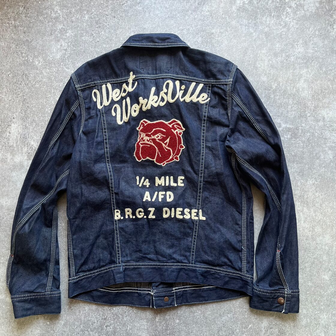 diesel ディーゼル デニム セットアップ トラッカージャケット パンツ 