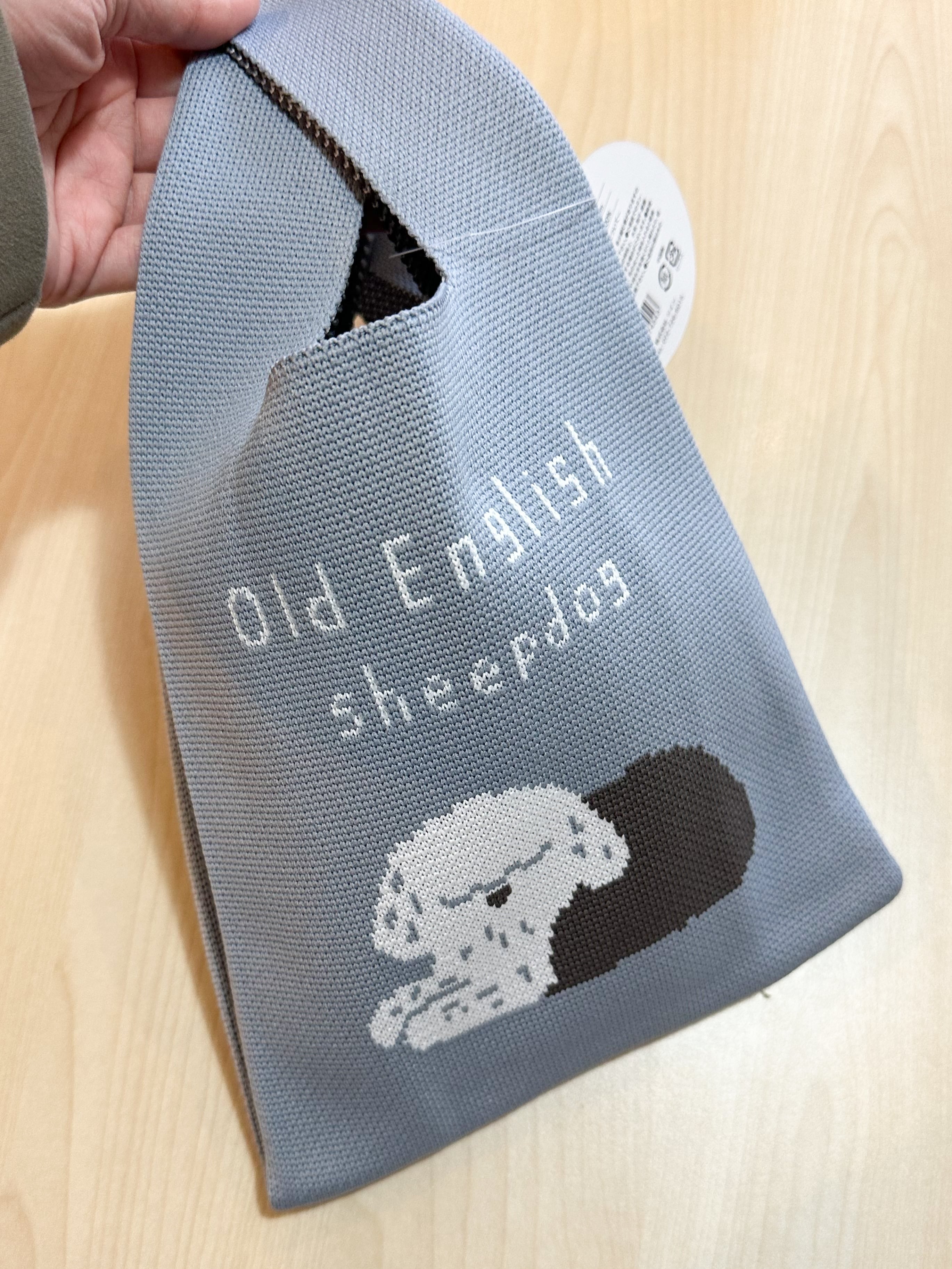 ニットバッグ オールドイングリッシュシープドッグ | わんこ雑貨の店