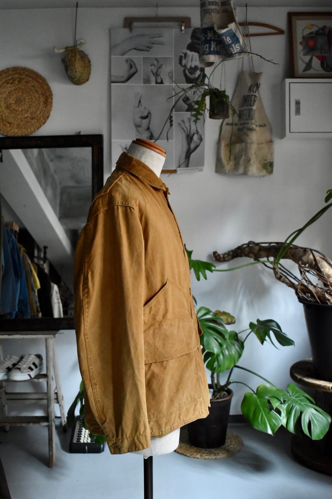 30's- vintage “hunting jkt“ “DRYBAK“ | KEY WEB STORE