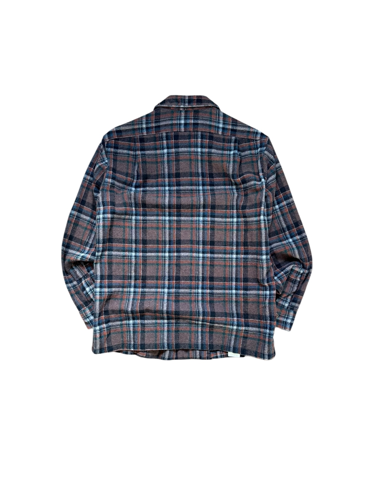 70's PENDLETON オンブレチェックシャツ ウール