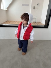 〖取寄〗韓国子供服 / 26winter / Digreen / ビビッドパディングベスト / キッズ / 冬服 *S~2XL*