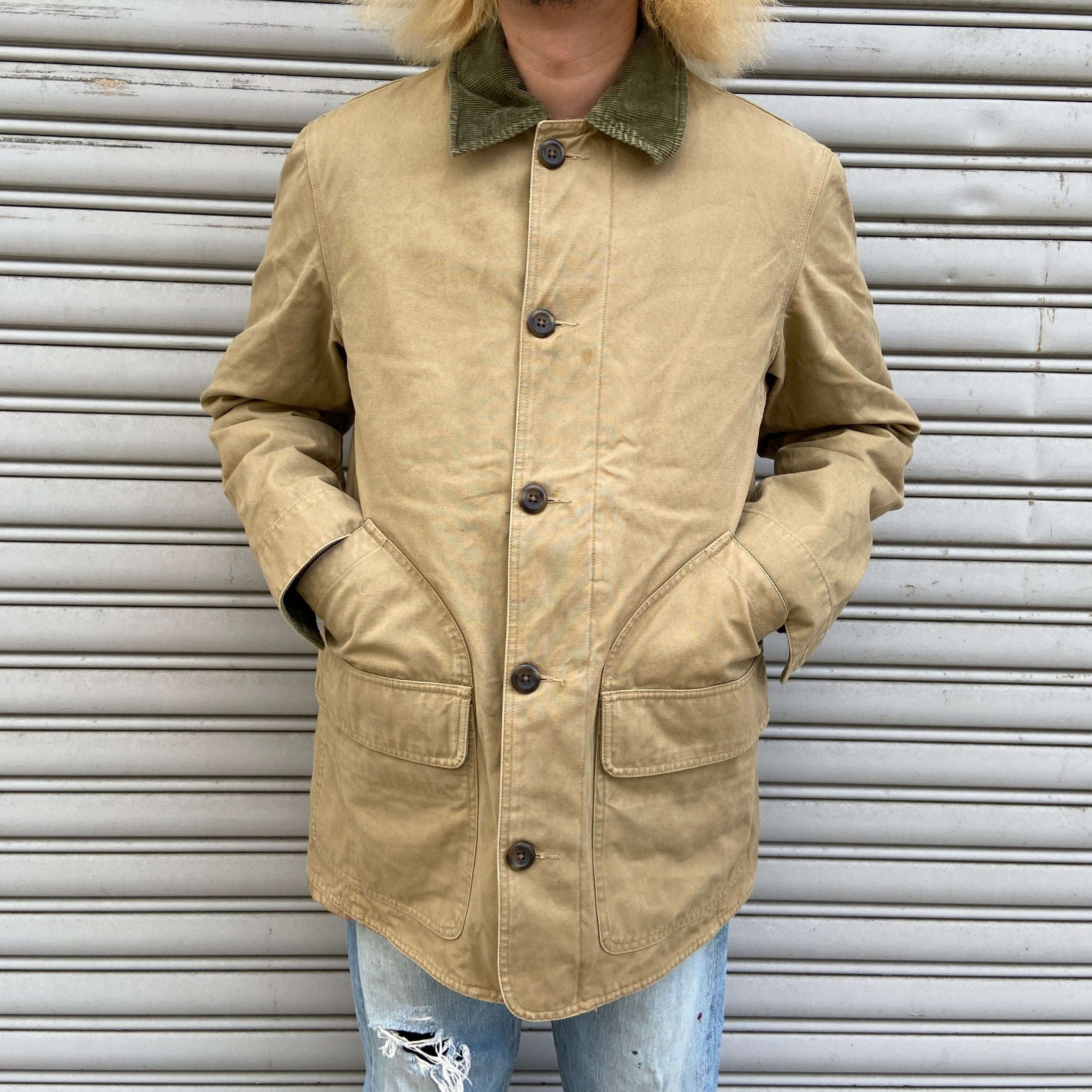 00s GAP オールドギャップ ハンティングジャケット ブラウンダック S