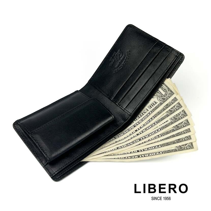 アザラシ様　財布(黒) marelli/マレリー アザラシ 長財布 メンズ 薄い スマート[品番