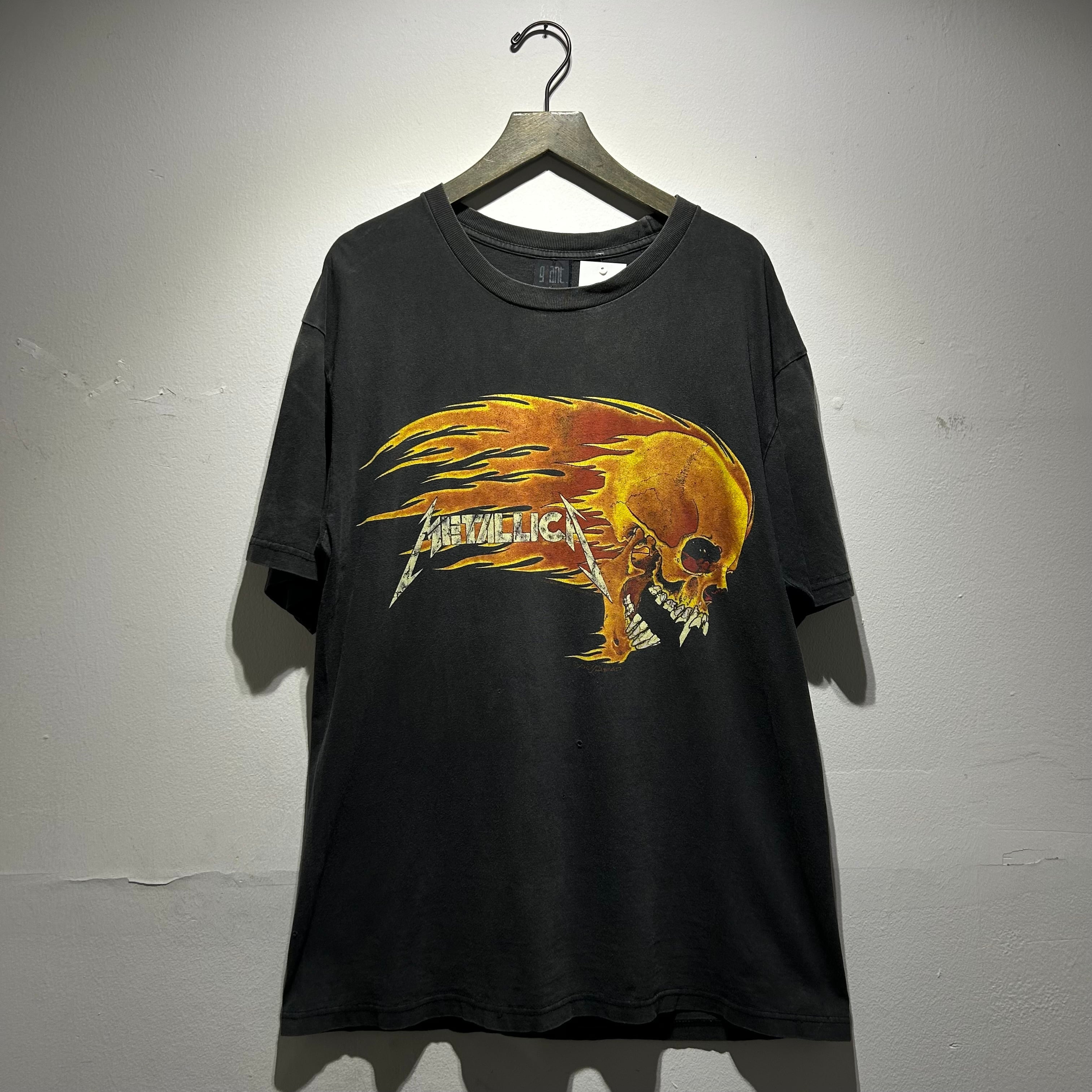 90s METALLICA "frame skull" pushead design T-shirt【仙台店】